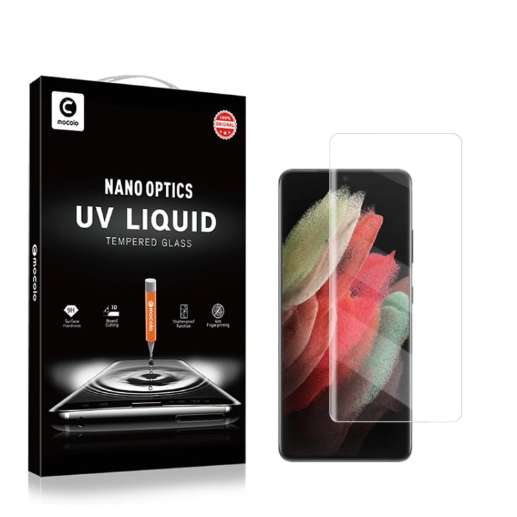 For Samsung Galaxy S22 Ultra 5G mocolo 9H 3D UV Tempered Glass Film - free shipping - PMC Jewellery - Order now!