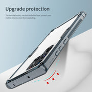 For Samsung Galaxy S22 Ultra 5G NILLKIN PC + TPU Phone Case(Transparent)