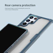 For Samsung Galaxy S22 Ultra 5G NILLKIN PC + TPU Phone Case(Transparent)