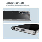 For Samsung Galaxy S22 Ultra 5G NILLKIN PC + TPU Phone Case(Transparent)