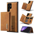 For Samsung Galaxy S22 Ultra 5G DG.MING M1 Series 3-Fold Multi Card Wallet Phone Case(Brown) - Galaxy S22 Ultra 5G Cases by DG.MING | Online Shopping South Africa | PMC TechLife | Buy Now Pay Later Mobicred