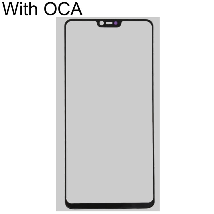 For OPPO R15 Front Screen Outer Glass Lens with OCA Optically Clear Adhesive - free shipping - PMC TechLife - Order now!