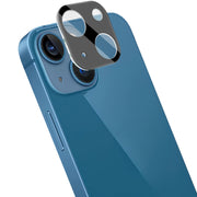 For iPhone 13 / 13 mini  imak Integrated Rear Camera Lens Tempered Glass Film with Lens Cap Black Version