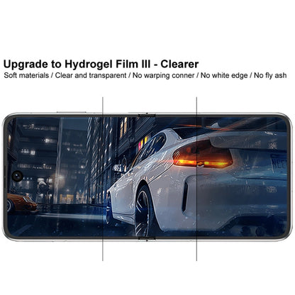 1 Sets imak Curved Full Screen Hydrogel Film (Outer Screen + Back + Inner Screen) For Huawei P50 Pocket - Huawei Tempered Glass by imak | Online Shopping South Africa | PMC Jewellery | Buy Now Pay Later Mobicred