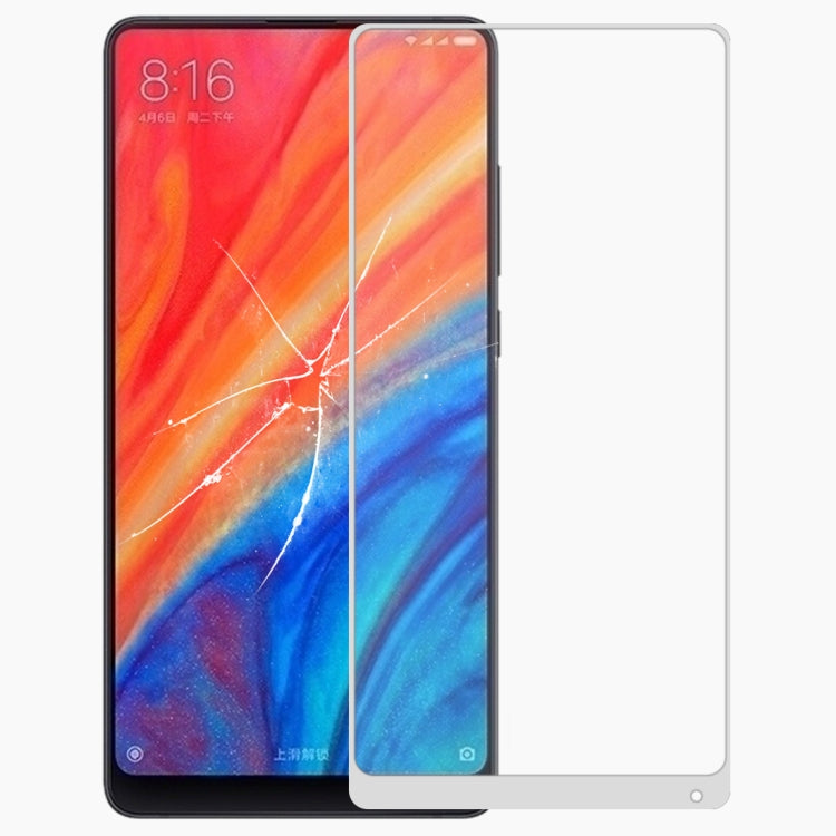 Front Screen Outer Glass Lens with OCA Optically Clear Adhesive for Xiaomi Mi Mix 2S(White) - free shipping - PMC TechLife - Order now!