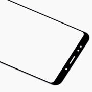 Front Screen Outer Glass Lens with OCA Optically Clear Adhesive for Xiaomi Redmi 5 Plus(Black)