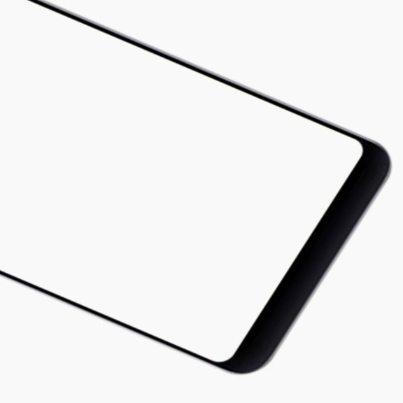 Front Screen Outer Glass Lens with OCA Optically Clear Adhesive for Xiaomi Redmi 5 Plus(Black)