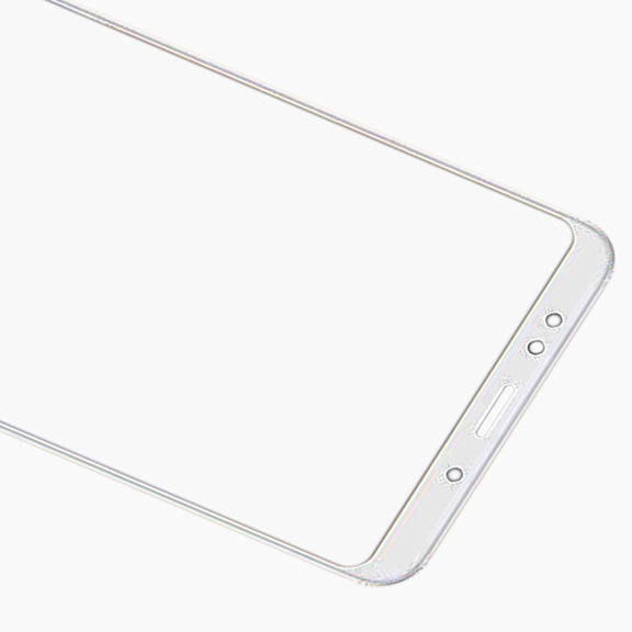 Front Screen Outer Glass Lens with OCA Optically Clear Adhesive for Xiaomi Redmi Note 5(White)