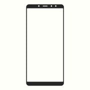 Front Screen Outer Glass Lens with OCA Optically Clear Adhesive for Xiaomi Mi 6X(Black)