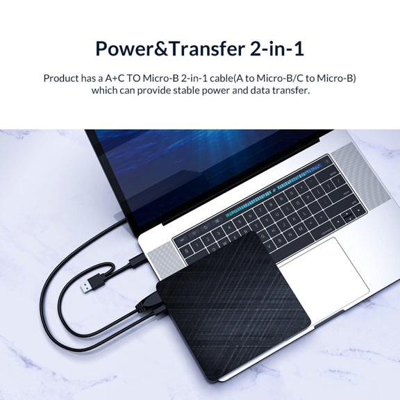 ORICO XD008 External DVD Drive Extension(Black)