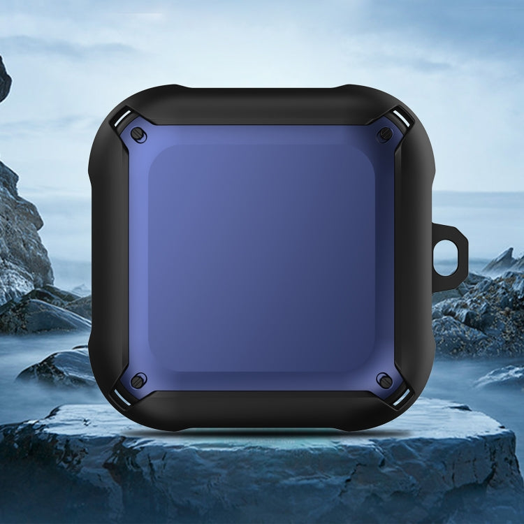 Armor Earphone Protective Case with Hook For Beats Fit Pro(Black + Blue) - Other Case by PMC TechLife | Online Shopping South Africa | PMC TechLife