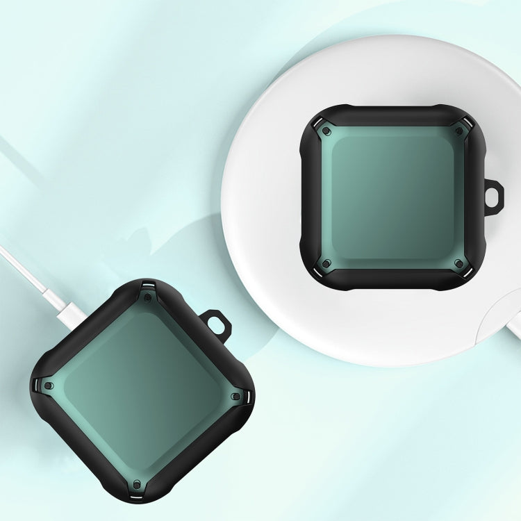 Armor Earphone Protective Case with Hook For Beats Fit Pro(Black + Blue) - Other Case by PMC TechLife | Online Shopping South Africa | PMC TechLife