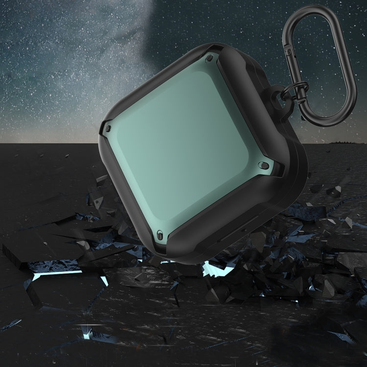 Armor Earphone Protective Case with Hook For Beats Fit Pro(Black + Blue) - Other Case by PMC TechLife | Online Shopping South Africa | PMC TechLife