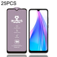25 PCS 9H HD Large Arc High Alumina Full Screen Tempered Glass Film for Xiaomi Redmi Note 8T -  by PMC TechLife | Online Shopping South Africa | PMC TechLife