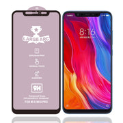 25 PCS 9H HD Large Arc High Alumina Full Screen Tempered Glass Film for Xiaomi Mi 8