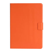 For Samsung Galaxy Tab A8 10.5 2021 Pure Color Leather Tablet Case(Orange)