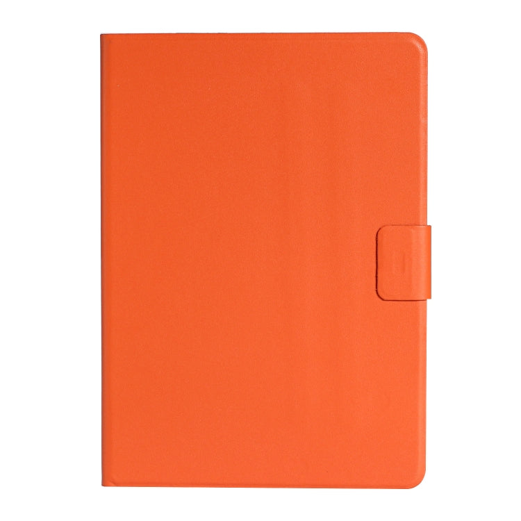 For Samsung Galaxy Tab A8 10.5 2021 Pure Color Leather Tablet Case(Orange)
