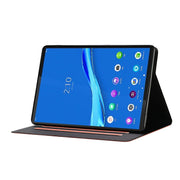 For Samsung Galaxy Tab A8 10.5 2021 Pure Color Leather Tablet Case(Orange)