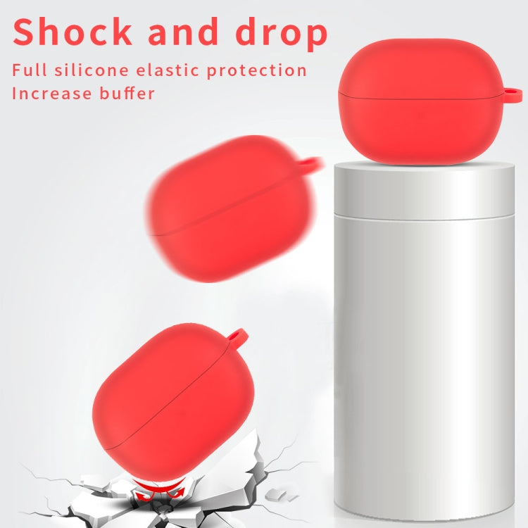For Xiaomi Redmi Buds 3 Lite Silicone Earphone Protective Case with Hook(Lavender Grey) - free shipping - PMC TechLife - Order now!