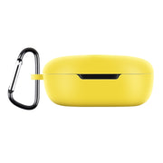 For Xiaomi Redmi Buds 4 Lite Silicone Earphone Protective Case with Hook (Yellow)