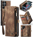 For Samsung Galaxy S22 Ultra 5G CaseMe-008 Detachable Multifunctional Horizontal Flip Leather Case(Brown) - Galaxy S22 Ultra 5G Cases by CaseMe | Online Shopping South Africa | PMC TechLife | Buy Now Pay Later Mobicred