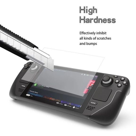 0.26mm 9H 2.5D Tempered Glass Film For Steam Deck Game Console