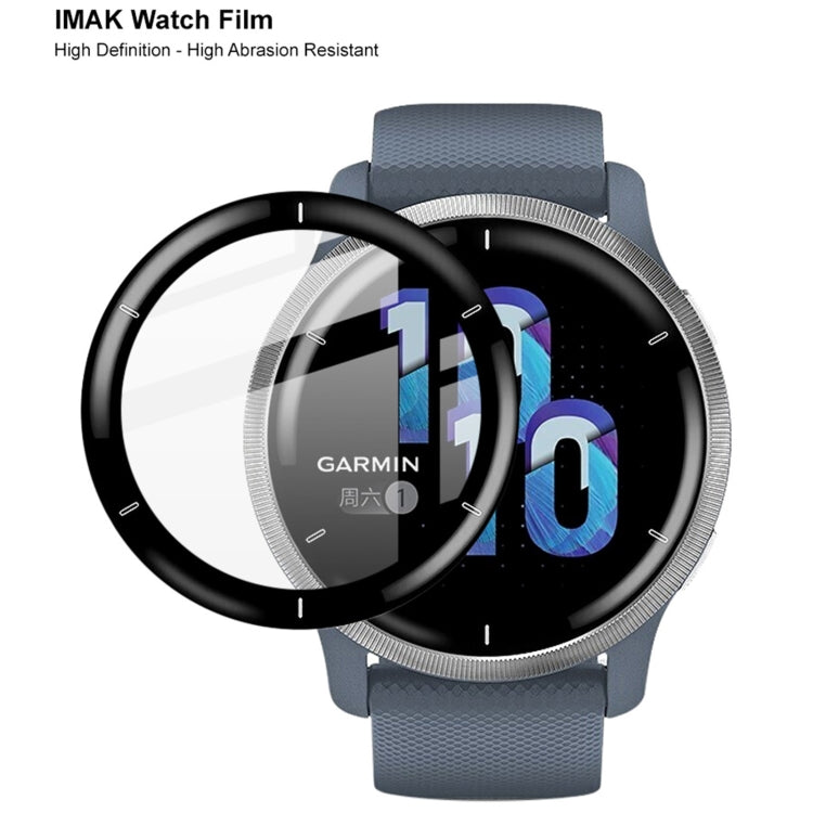 Compatible with Garmin Venu 2 IMAK HD High Transparent Wear-resistant Watch Screen Protective Film - Screen Protector by imak | Online Shopping South Africa | PMC TechLife | Buy Now Pay Later Mobicred