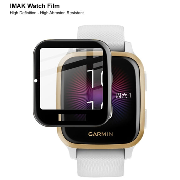 Compatible with Garmin Venu SQ IMAK HD High Transparent Wear-resistant Watch Screen Protective Film