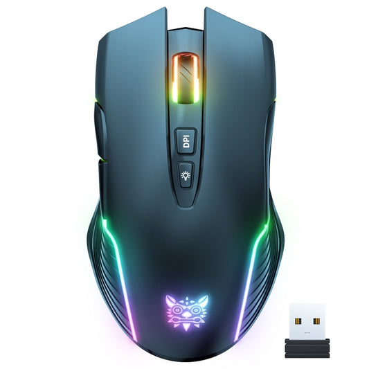 ONIKUMA CW905 2.4G RGB Lighting Wireless Mouse(Black) - free shipping - PMC Jewellery - Order now!