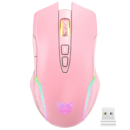 ONIKUMA CW905 2.4G RGB Lighting Wireless Mouse(Pink) - free shipping - PMC Jewellery - Order now!