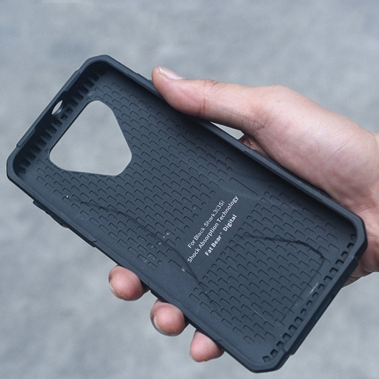 For Xiaomi Black Shark 3 / 3S FATBEAR Armor Shockproof Cooling Phone Case(Black) - Xiaomi Cases by FATBEAR | Online Shopping South Africa | PMC TechLife | Buy Now Pay Later Mobicred