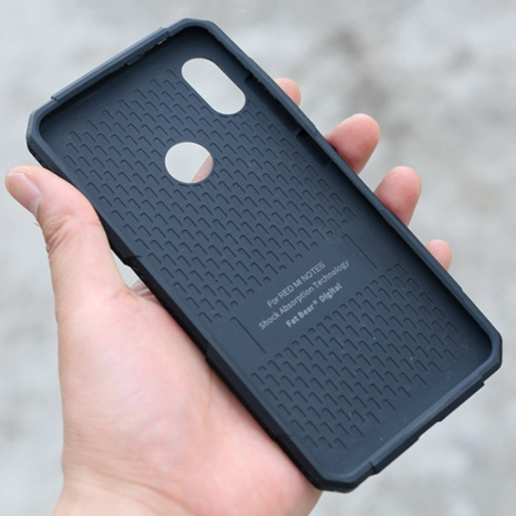 For Xiaomi Redmi Note 5 FATBEAR Armor Shockproof Cooling Phone Case(Black) - Xiaomi Cases by FATBEAR | Online Shopping South Africa | PMC TechLife | Buy Now Pay Later Mobicred