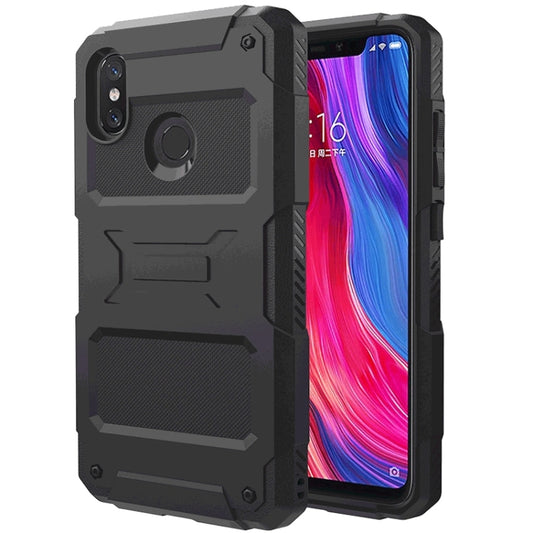For Xiaomi Mi 8 SE FATBEAR Armor Shockproof Cooling Phone Case(Black) - free shipping - PMC Jewellery - Order now!