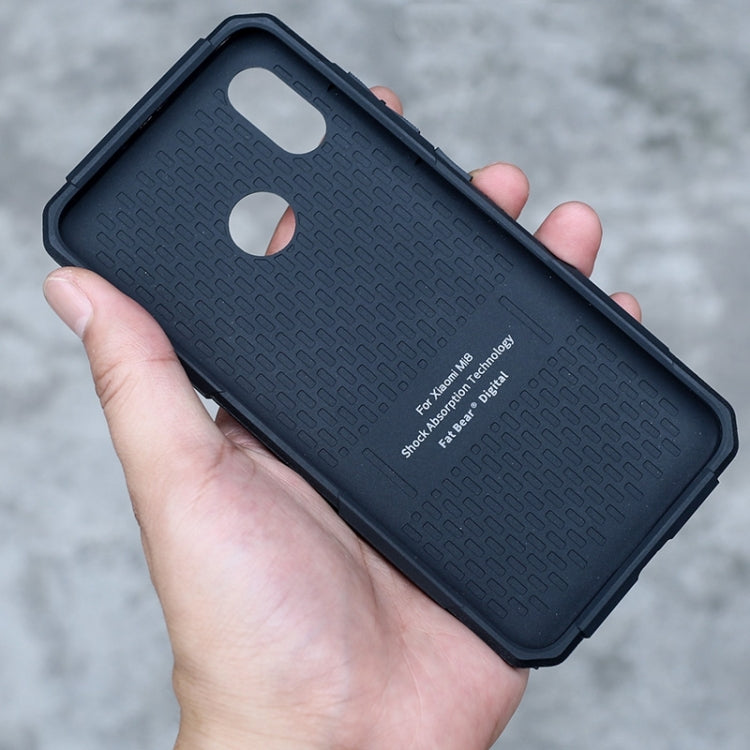 For Xiaomi Mi 8 SE FATBEAR Armor Shockproof Cooling Phone Case(Black) - free shipping - PMC TechLife - Order now!