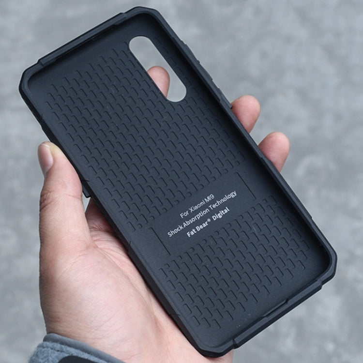 For Xiaomi Mi 9 Pro 5G FATBEAR Armor Shockproof Cooling Phone Case(Black) - Xiaomi Cases by FATBEAR | Online Shopping South Africa | PMC TechLife | Buy Now Pay Later Mobicred