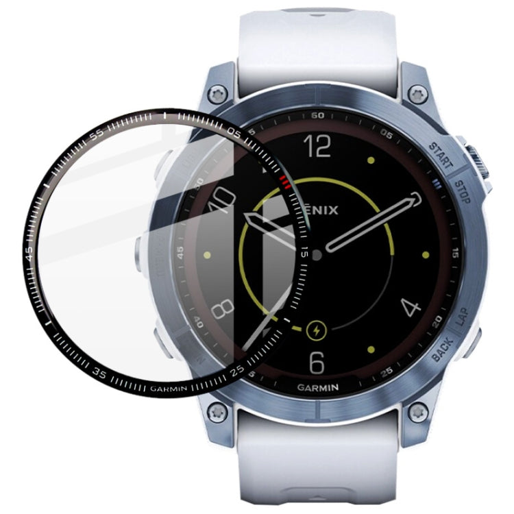 Compatible with Garmin Fenix 7 IMAK Plexiglass HD Watch Protective Film - Screen Protector by imak | Online Shopping South Africa | PMC TechLife | Buy Now Pay Later Mobicred