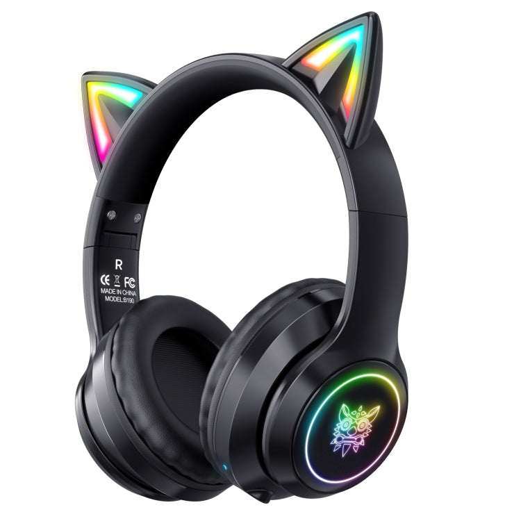 ONIKUMA B90 RGB Lighting Wireless Bluetooth Headphone(Black) - free shipping - PMC Jewellery - Order now!
