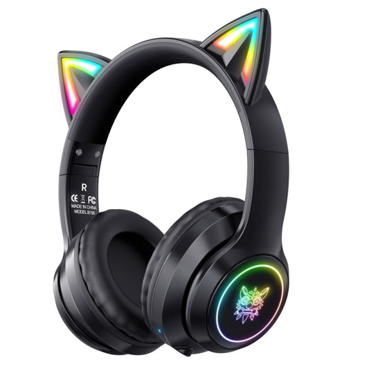 ONIKUMA B90 RGB Lighting Wireless Bluetooth Headphone(Black) - free shipping - PMC Jewellery - Order now!