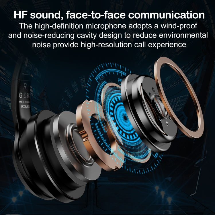 ONIKUMA B90 RGB Lighting Wireless Bluetooth Headphone(Black) - free shipping - PMC Jewellery - Order now!