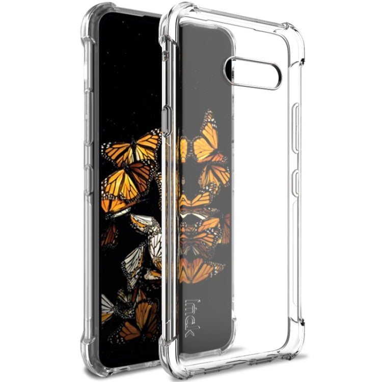 For LG G8X ThinQ / V50S ThinQ 5G IMAK All-inclusive Shockproof Airbag TPU Case with Screen Protector(Transparent) - free shipping - PMC TechLife - Order now!