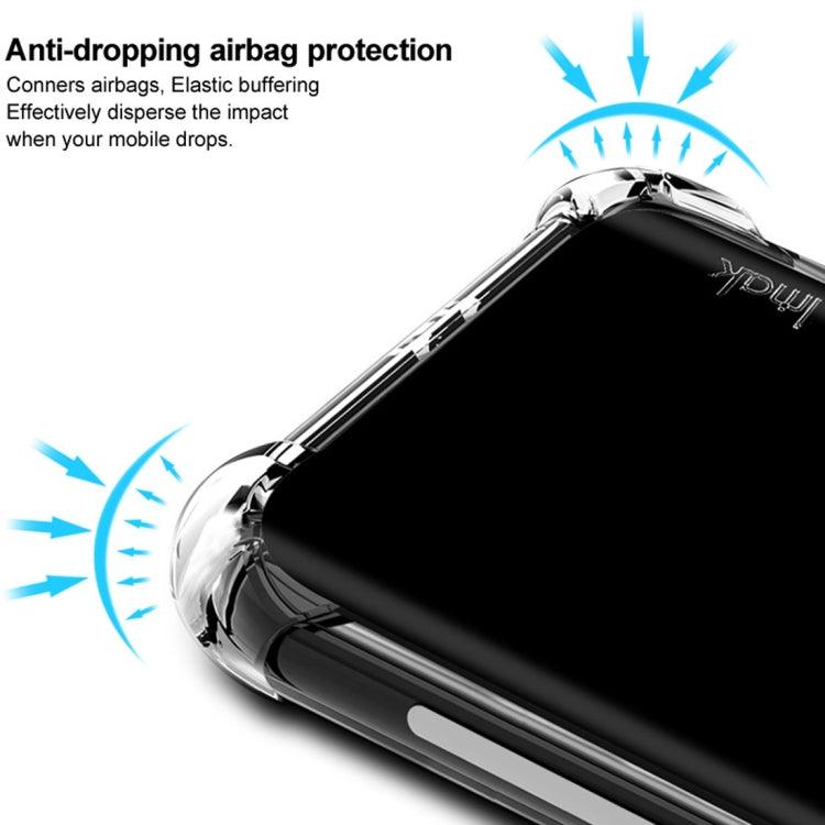 For LG G8X ThinQ / V50S ThinQ 5G IMAK All-inclusive Shockproof Airbag TPU Case with Screen Protector(Transparent) - free shipping - PMC TechLife - Order now!