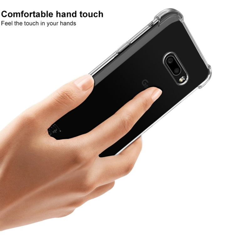 For LG G8X ThinQ / V50S ThinQ 5G IMAK All-inclusive Shockproof Airbag TPU Case with Screen Protector(Transparent) - free shipping - PMC TechLife - Order now!