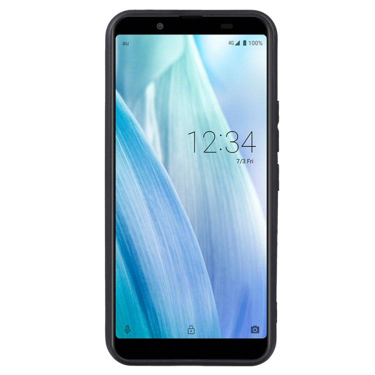 TPU Phone Case For Sharp Aquos Sense 3 Basic(Black) - More Brand by PMC TechLife | Online Shopping South Africa | PMC TechLife | Buy Now Pay Later Mobicred