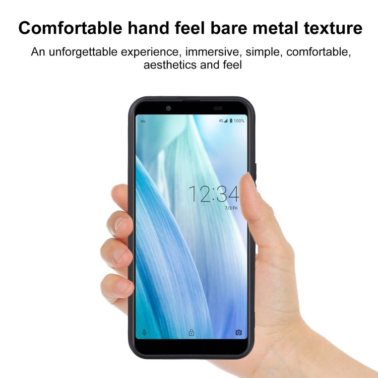 TPU Phone Case For Sharp Aquos Sense 3 Basic(Black) - More Brand by PMC TechLife | Online Shopping South Africa | PMC TechLife | Buy Now Pay Later Mobicred