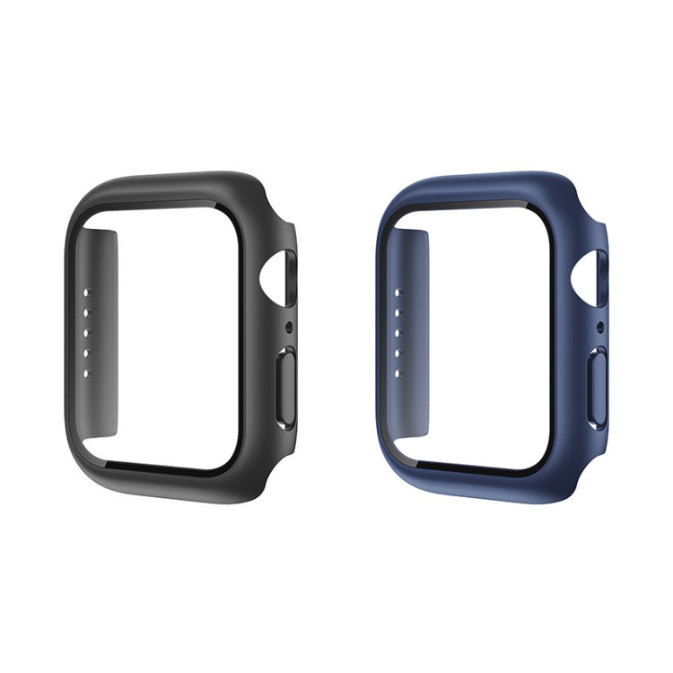 ROCK 2 in 1 PC Frame + Film Protector Case For  Apple Watch Series 3 & 2 & 1 42mm(Blue) - Watch Cases by ROCK