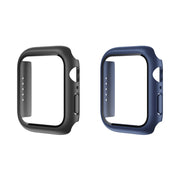 ROCK 2 in 1 PC Frame + Film Protector Case For  Apple Watch Series 3 & 2 & 1 38mm(Black) - Watch Cases by ROCK
