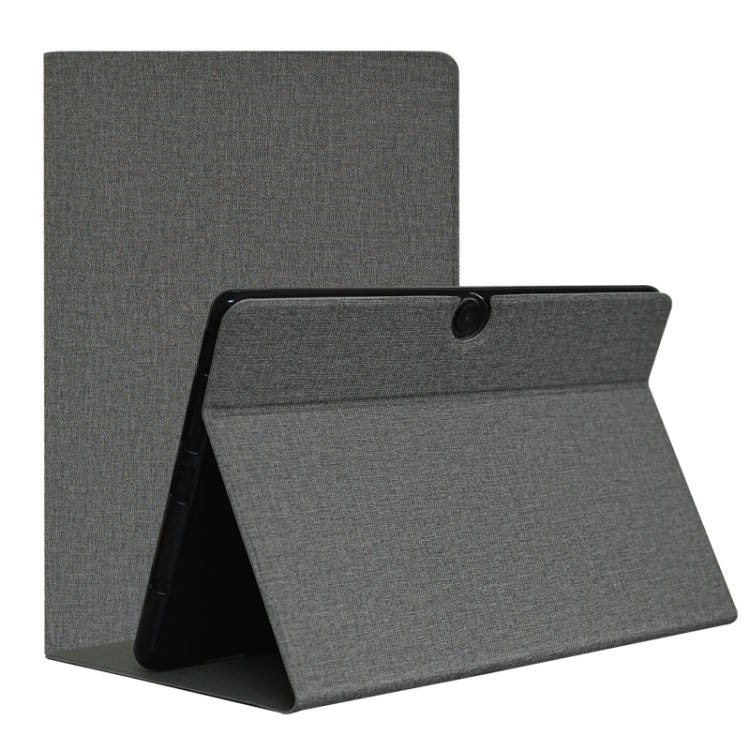 For ALLDOCUBE Smile X Business Style Anti-slip Texture Leather Tablet Case(Grey) - CUBE by ALLDOCUBE | Online Shopping South Africa | PMC Jewellery | Buy Now Pay Later Mobicred