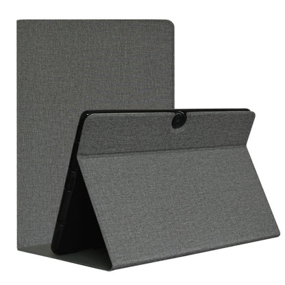 For ALLDOCUBE Smile X Business Style Anti-slip Texture Leather Tablet Case(Grey) - CUBE by ALLDOCUBE | Online Shopping South Africa | PMC Jewellery | Buy Now Pay Later Mobicred