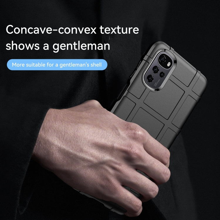 For Motorola Moto G22 Full Coverage Shockproof TPU Case(Black) - Motorola Cases by PMC TechLife | Online Shopping South Africa | PMC TechLife | Buy Now Pay Later Mobicred