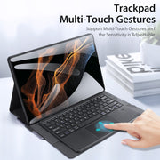 For Samsung Galaxy Tab S8 Ultra 14.6 inch SM-X900 DUX DUCIS Detachable Ultrathin Bluetooth Keyboard Leather Case(Black)